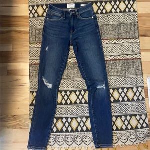 Frame denim Le High Skinny size 24